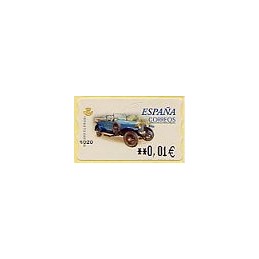 ESPAÑA. 61E. Rolls Royce S.G. 1919. EUR-5E. ATM nuevo (0,01)