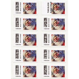 2021 A Visit From St. Nick Postage Stamps Unused 1 Book of 20 Forever Stamps