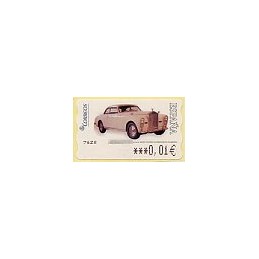 ESPAÑA. 113. Rolls Royce 1947. 6E. ATM nuevo (0,01)