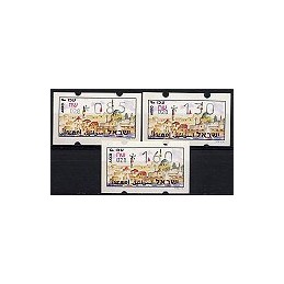 ISRAEL (1994). Turismo - Akko - 028. Serie 3 val. (x0,85)