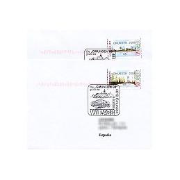 AUSTRIA (2008). GMUNDEN 2008 (WIPA 08). Sobres P.D. (España)